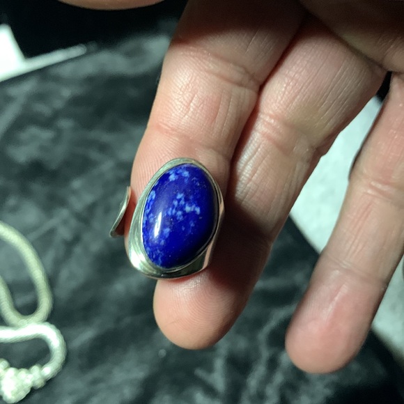 Azurite ring - Picture 3 of 5